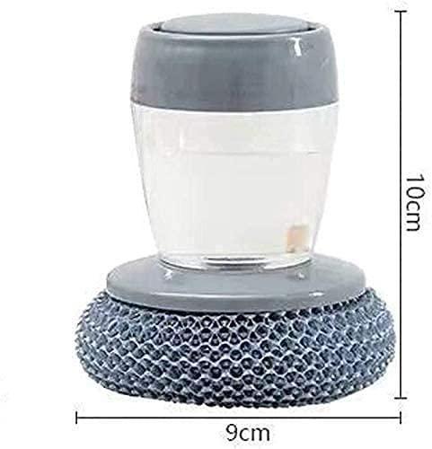 Kitchen Soap Dispensing Palm Brush | Pack of 2 | Buy 1 Get 1 FREE