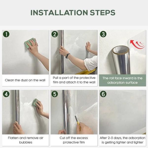 WallShield™ – Transparent Wall Protection Film (Buy 1 Get 1 Free)