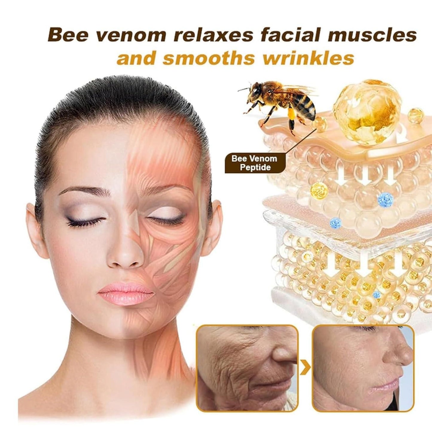 BeeTox™ - Bee Venom Wrinkle Repair Cream | Pack of 2 | Buy 1 Get 1 Free
