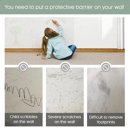 WallShield™ – Transparent Wall Protection Film (Buy 1 Get 1 Free)